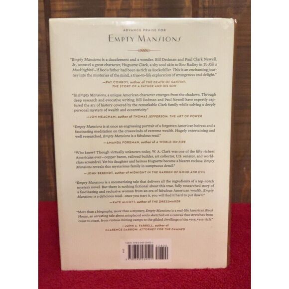 Double Signed 1st Edition Empty Mansions Book by Bill Dedman & Paul Clark Newell - Picture 4 of 16